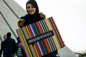 گزارش تصویری نهمین رویداد صبح خلاق تهران با سخنرانی رضا غیابی