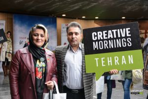 گزارش تصویری نهمین رویداد صبح خلاق تهران با سخنرانی رضا غیابی