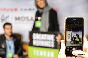 گزارش تصویری نهمین رویداد صبح خلاق تهران با سخنرانی رضا غیابی