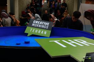 گزارش تصویری نهمین رویداد صبح خلاق تهران با سخنرانی رضا غیابی