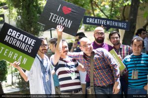 گزارش تصویری چهارمین رویداد صبح خلاق تهران با سخنرانی شیما قوشه