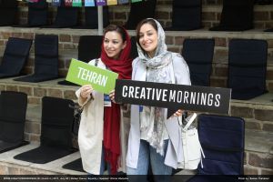 گزارش تصویری چهارمین رویداد صبح خلاق تهران با سخنرانی شیما قوشه
