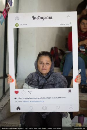 گزارش تصویری چهارمین رویداد صبح خلاق تهران با سخنرانی شیما قوشه