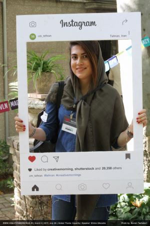 گزارش تصویری چهارمین رویداد صبح خلاق تهران با سخنرانی شیما قوشه