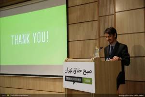 گزارش تصویری پنجمین رویداد صبح خلاق تهران با سخنرانی دکتر حسن عشایری