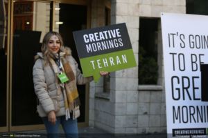 گزارش تصویری بیست و یکمین رویداد صبح خلاق تهران با سخنرانی علی دهباشی
