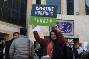 گزارش تصویری بیست و یکمین رویداد صبح خلاق تهران با سخنرانی علی دهباشی