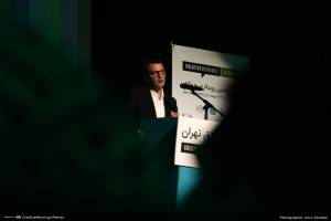 گزارش تصویری پانزدهمین رویداد صبح خلاق تهران با سخنرانی امیرحسین ماحوزی و اهدای جایزه امید شهر به سروش صلواتیان