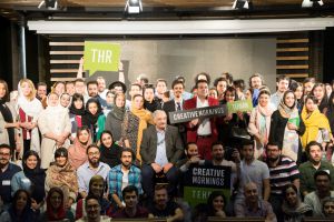 گزارش تصویری دومین رویداد صبح خلاق تهران با سخنرانی استاد محمدرضا عبدالملکیان در مجموعه باغ موزه قصر و در تالار فرخی یزدی برگزار شد