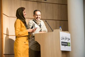 گزارش تصویری سومین رویداد صبح خلاق تهران با سخنرانی لیلا قاسم‌زاده در سالن همایش کانون زبان پارسی بنیاد موقوفات افشار برگزار شد