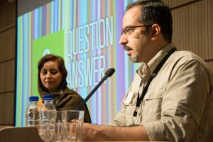 گزارش تصویری سومین رویداد صبح خلاق تهران با سخنرانی لیلا قاسم‌زاده در سالن همایش کانون زبان پارسی بنیاد موقوفات افشار برگزار شد