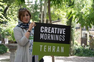گزارش تصویری سومین رویداد صبح خلاق تهران با سخنرانی لیلا قاسم‌زاده در سالن همایش کانون زبان پارسی بنیاد موقوفات افشار برگزار شد