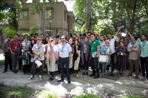 گزارش تصویری سومین رویداد صبح خلاق تهران با سخنرانی لیلا قاسم‌زاده در سالن همایش کانون زبان پارسی بنیاد موقوفات افشار برگزار شد