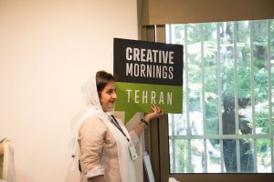 گزارش تصویری سومین رویداد صبح خلاق تهران با سخنرانی لیلا قاسم‌زاده در سالن همایش کانون زبان پارسی بنیاد موقوفات افشار برگزار شد