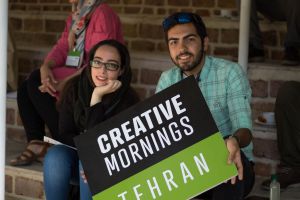 گزارش تصویری سومین رویداد صبح خلاق تهران با سخنرانی لیلا قاسم‌زاده در سالن همایش کانون زبان پارسی بنیاد موقوفات افشار برگزار شد