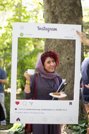 گزارش تصویری سومین رویداد صبح خلاق تهران با سخنرانی لیلا قاسم‌زاده در سالن همایش کانون زبان پارسی بنیاد موقوفات افشار برگزار شد