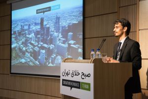 گزارش تصویری سومین رویداد صبح خلاق تهران با سخنرانی لیلا قاسم‌زاده در سالن همایش کانون زبان پارسی بنیاد موقوفات افشار برگزار شد