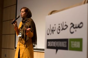 گزارش تصویری سومین رویداد صبح خلاق تهران با سخنرانی لیلا قاسم‌زاده در سالن همایش کانون زبان پارسی بنیاد موقوفات افشار برگزار شد