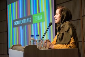 گزارش تصویری سومین رویداد صبح خلاق تهران با سخنرانی لیلا قاسم‌زاده در سالن همایش کانون زبان پارسی بنیاد موقوفات افشار برگزار شد